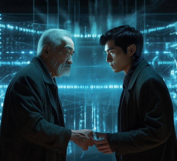 老蒋与阿锋,数字信任的永恒困境 老蒋与阿锋,数字信任的永恒困境