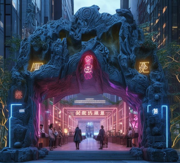 天猫洞，鸿顺信息咨询服务中心
